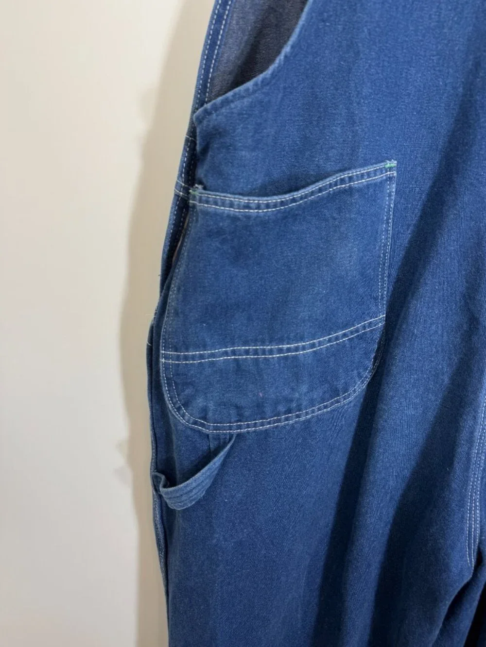 Vintage Liberty Denim Bib Overalls Mens Carpenter 44x30 Workwear Streetwear Y2K